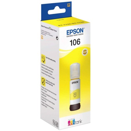 Чернила Epson 106 (C13T00R440) желтый