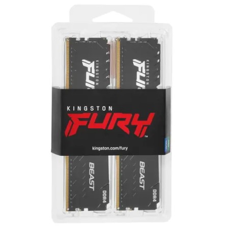 Оперативная память Kingston FURY Beast Black (KF426C16BBK4/32) 32 ГБ черный