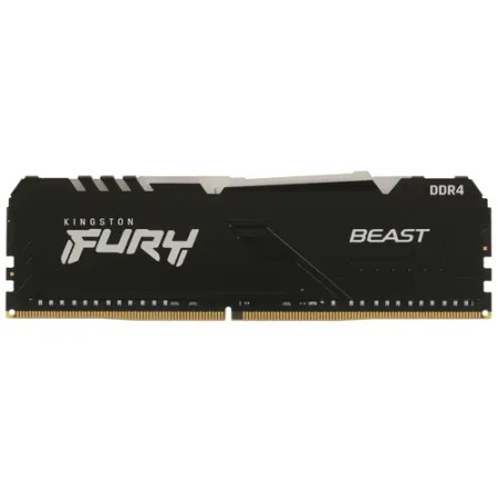 Оперативная память Kingston FURY Beast Black RGB (KF432C16BBA/32) 32 ГБ черный