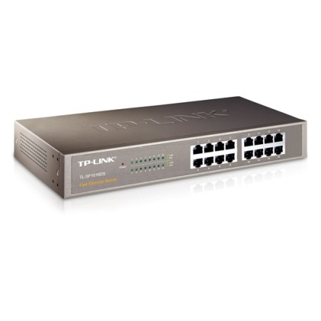 Коммутатор TP-Link TL-SF1016DS коричневый