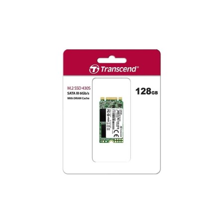 128 ГБ SSD диск Transcend MTS430S (TS128GMTS430S) зеленый