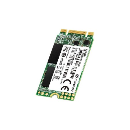 128 ГБ SSD диск Transcend MTS430S (TS128GMTS430S) зеленый