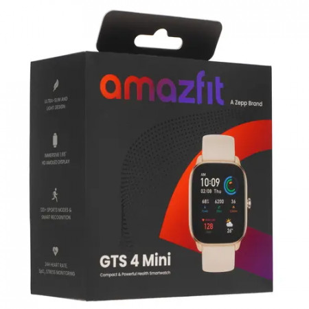 Смарт-часы Amazfit GTS4 mini Moonlight White (A2176) белый
