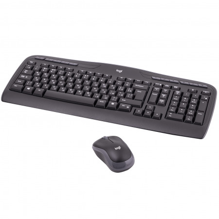 Клавиатура + мышь беспроводная Logitech MK330 (920-003995) черный