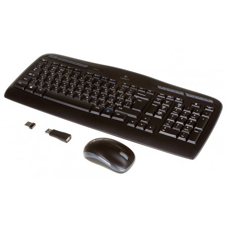 Клавиатура + мышь беспроводная Logitech MK330 (920-003995) черный