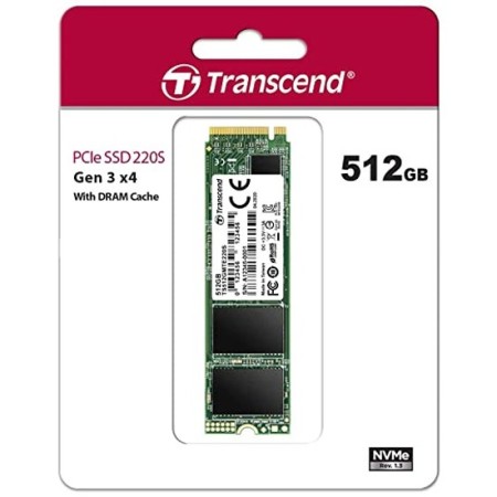 512 ГБ SSD диск Transcend MTE220S (TS512GMTE220S) зеленый