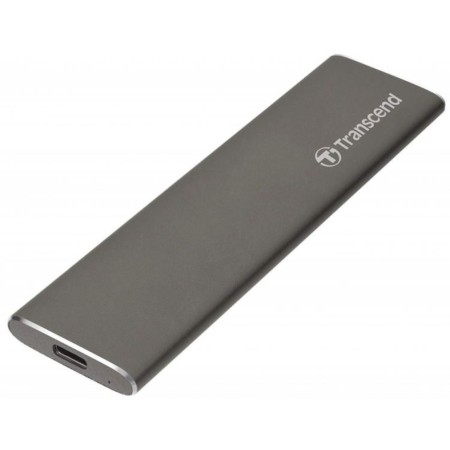 960 ГБ Внешний SSD диск Transcend ESD250C (TS960GESD250C) серый
