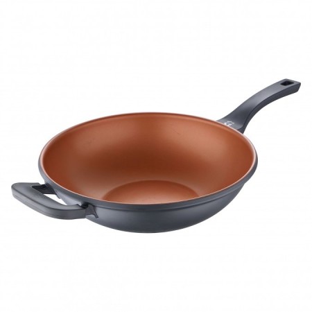 Сковорода Bergner WOK Bronze SG (SG-6615) бронзовый 32 см