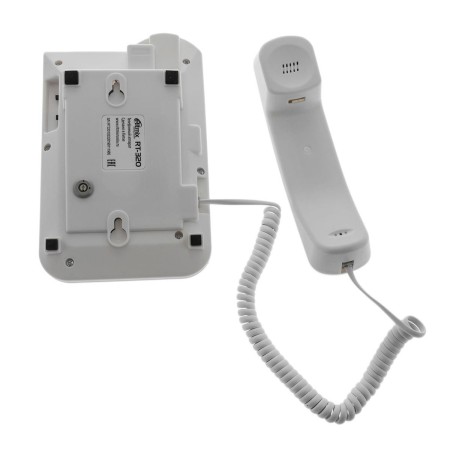 Телефон проводной Ritmix RT-320 белый