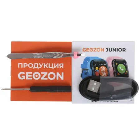 Смарт-часы Geozon Junior (G-W11PNKB) розовый (1 ремешок) 37,5 мм
