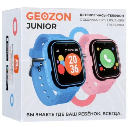 Смарт-часы Geozon Junior (G-W11PNKB) розовый (1 ремешок) 37,5 мм