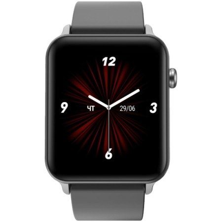 Смарт-часы Geozon Leader (G-SM20BLK) черный (1 ремешок) 37 мм