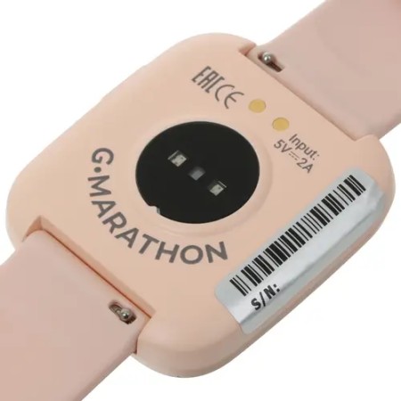 Смарт-часы Geozon Marathon (G-SM19PNK) розовый (1 ремешок) 37 мм