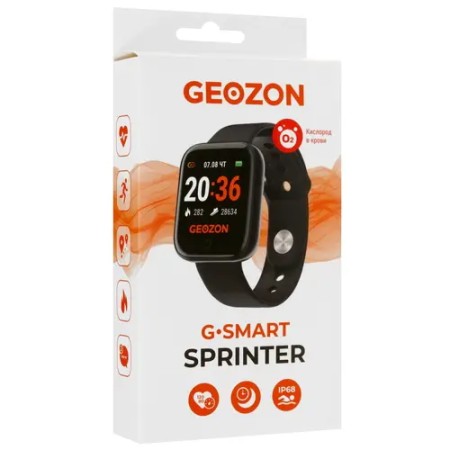 Смарт-часы Geozon Sprinter (G-SM11PNK) розовый (1 ремешок) 40 мм