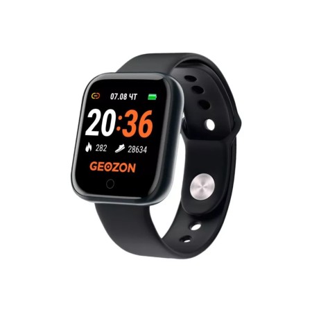 Смарт-часы Geozon Sprinter (G-SM11BLK) черный (1 ремешок) 49 мм