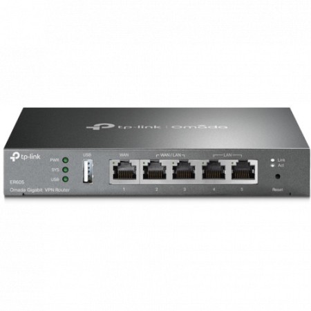 Маршрутизатор TP-Link TL-ER605 черный