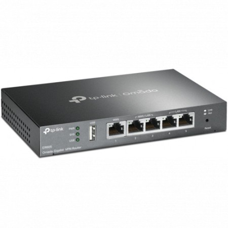 Маршрутизатор TP-Link TL-ER605 черный
