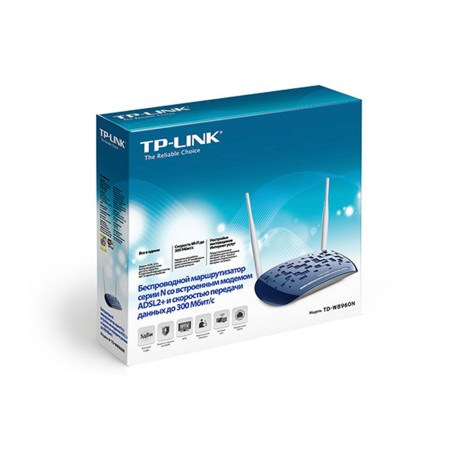 Wi-Fi роутер TP-Link TD-W8960N синий