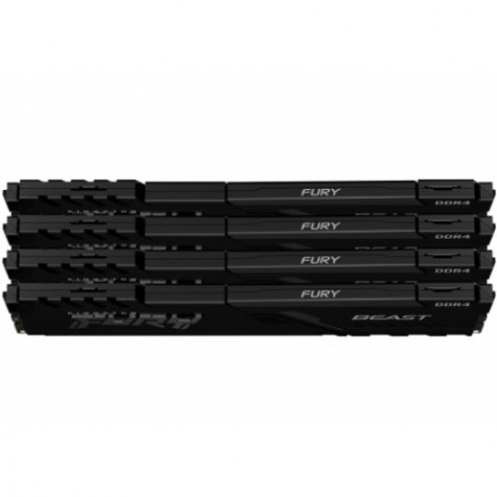 Оперативная память Kingston FURY Beast Black (KF436C18BBK4/64) 64 ГБ черный