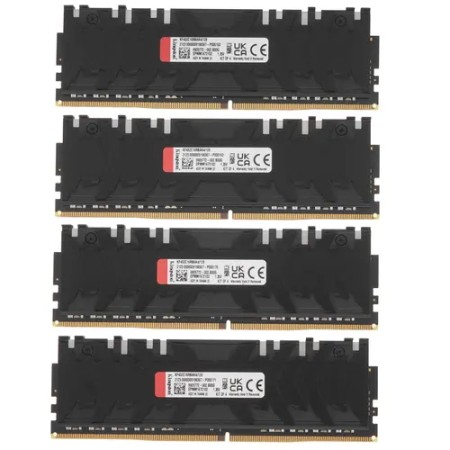 Оперативная память Kingston FURY Renegade RGB (KF432C16RBAK4/128) 128 ГБ черный