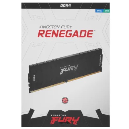 Оперативная память Kingston FURY Renegade (KF432C16RBK4/128) 128 ГБ черный