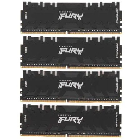 Оперативная память Kingston FURY Renegade RGB (KF436C18RBAK4/128) 128 ГБ черный