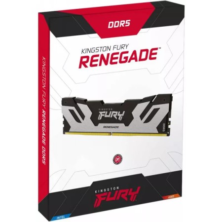 Оперативная память Kingston FURY Renegade Silver (KF564C32RS-16) 16 ГБ черно-серебристый