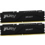 Оперативная память Kingston FURY Beast Black (KF560C40BBK2-16) 16 ГБ черный