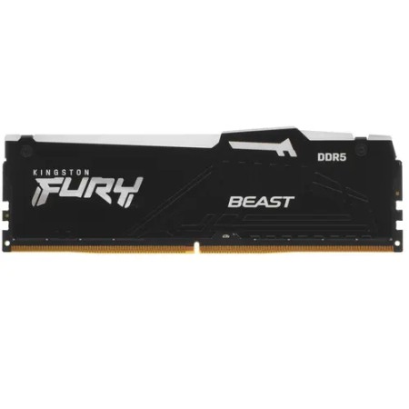 Оперативная память Kingston FURY Beast Black RGB (KF552C40BBA-32) 32 ГБ черный