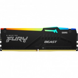 Оперативная память Kingston FURY Beast Black RGB (KF556C40BBA-32) 32 ГБ черный