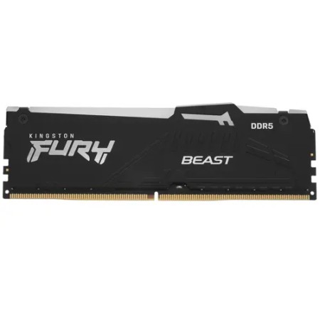 Оперативная память Kingston FURY Beast Black RGB (KF556C40BBA-32) 32 ГБ черный