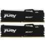 Оперативная память Kingston FURY Beast Black RGB (KF552C40BBAK2-32) 32 ГБ черный