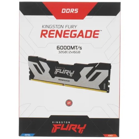 Оперативная память Kingston FURY Renegade Silver (KF564C32RSK2-32) 32 ГБ серый
