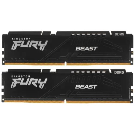 Оперативная память Kingston FURY Beast Black (KF548C38BBK2-64) 64 ГБ черный