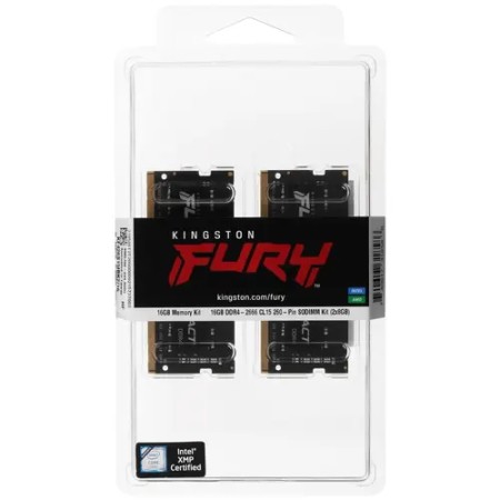 Оперативная память Kingston FURY Impact (KF426S15IBK2/16) 16 ГБ черный