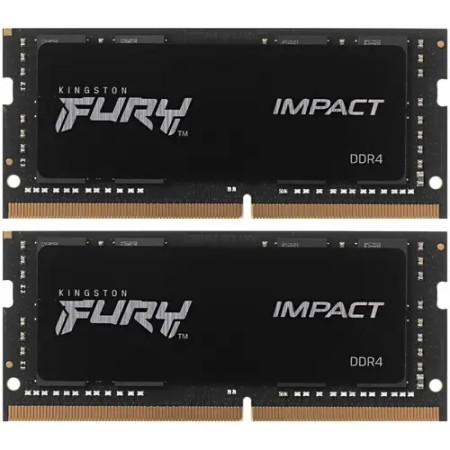 Оперативная память Kingston FURY Impact (KF426S15IB1K2/32) 32 ГБ черный