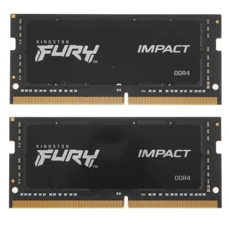 Оперативная память Kingston FURY Impact (KF426S16IBK2/64) 64 ГБ черный
