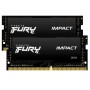 Оперативная память Kingston FURY Impact (KF426S16IBK2/64) 64 ГБ черный