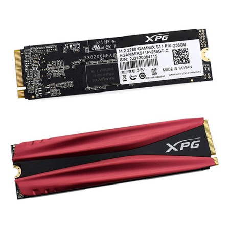 256 ГБ SSD диск A-Data XPG GAMMIX S11 Pro (AGAMMIXS11P-256GT-C) красный