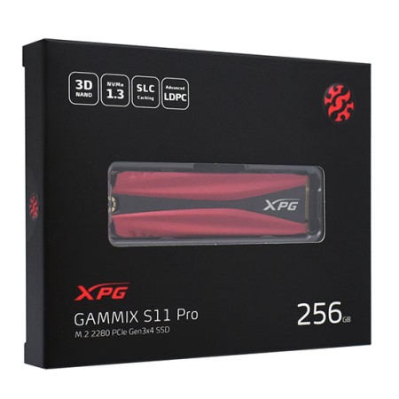 256 ГБ SSD диск A-Data XPG GAMMIX S11 Pro (AGAMMIXS11P-256GT-C) красный