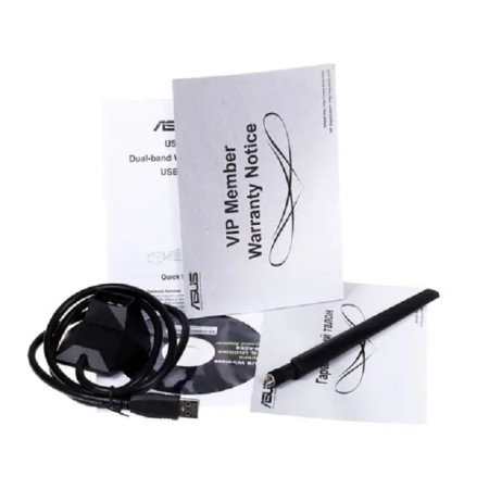 Wi-Fi адаптер ASUS USB-AC56 (90IG00A0-BM0N00) черный
