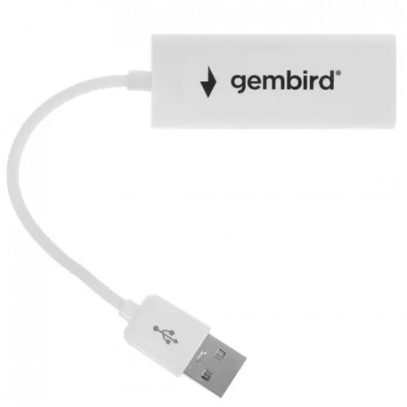 Сетевая карта Gembird NIC-U4 белый