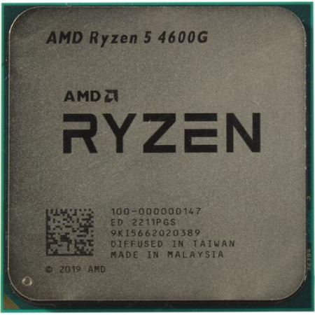 Процессор AMD Ryzen 5 4600G OEM (100-000000147) серый