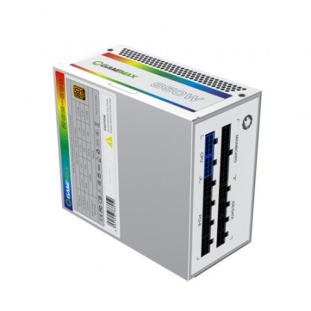 Блок питания GameMax RGB 850W Rainbow WH (210507000042) белый
