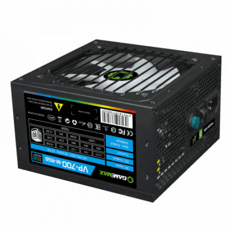 Блок питания GameMax VP 700W RGB M (213106500015) черный