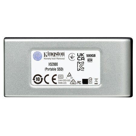 4 ТБ Внешний SSD диск Kingston XS2000 (SXS2000/4000G) серебристый