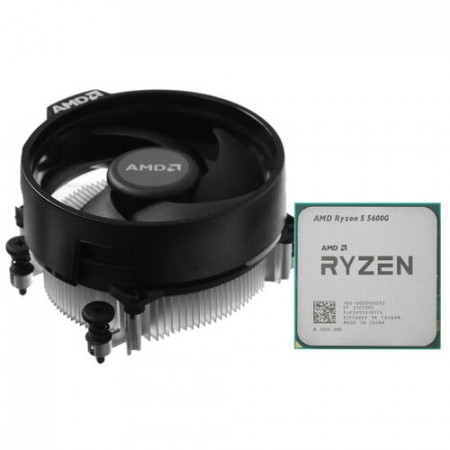 Процессор AMD Ryzen 5 5600G BOX c кулером (100-100000252BOX) серый