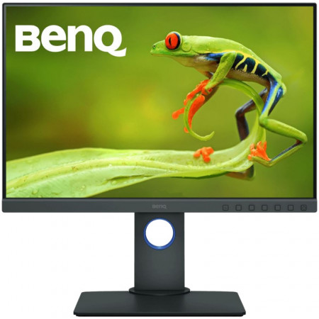 24" Монитор BenQ SW240 (9H.LH2LB.QBE) серый