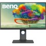 27" Монитор BenQ PD2700U (9H.LHALB.QBE) серый
