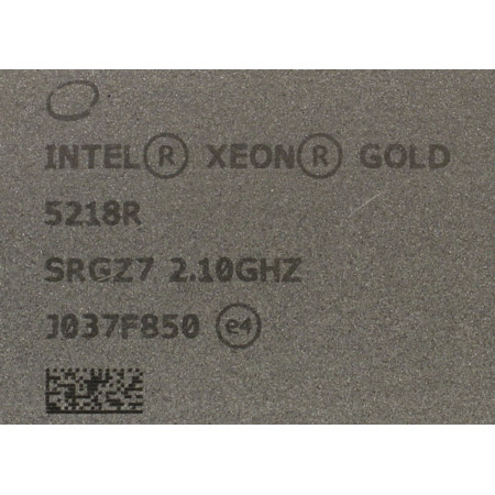 Серверный процессор Intel Xeon Gold 5218R OEM (CD8069504446300S) серый